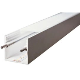 PERFIL DE LED SOBREPOR POLO ILUMINAÇÃO DIRETA 100CM 32X1000X32MM | USINA 30690/100 PERFIL DE LED SOBREPOR POLO ILUMINAÇÃO DIRETA 100CM 32X1000X32MM | USINA 30690/100