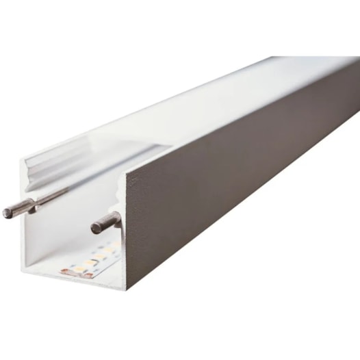 PERFIL DE LED SOBREPOR POLO ILUMINAÇÃO DIRETA 200CM 32X2000X32MM | USINA 30690/200 PERFIL DE LED SOBREPOR POLO ILUMINAÇÃO DIRETA 200CM 32X2000X32MM | USINA 30690/200