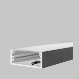 PERFIL DE LED SOBREPOR ROUTE ILUMINAÇÃO DIRETA 50CM 49X500X20MM | USINA 30665/50 PERFIL DE LED SOBREPOR ROUTE ILUMINAÇÃO DIRETA 50CM 49X500X20MM | USINA 30665/50