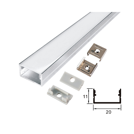 PERFIL DE SOBREPOR 11X20MM | NORDECOR 4233