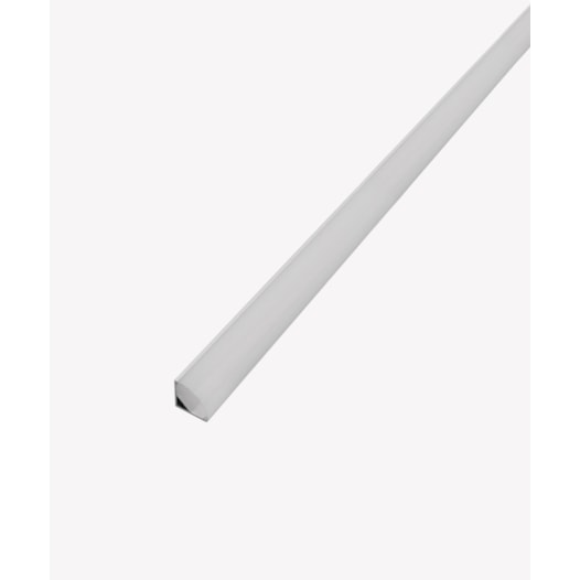 PERFIL DE SOBREPOR EDGE LINEAR PARA MÓVEL 2 METROS 200X1,6X1,6CM ALUMÍNIO BRANCO | OPUS LED PRO 39152 PERFIL DE SOBREPOR EDGE LINEAR PARA MÓVEL 2 METROS 200X1,6X1,6CM ALUMÍNIO BRANCO | OPUS LED PRO 39152