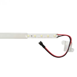 PERFIL DE SOBREPOR LED 1 METRO 4000K 12W 110V ABS BRANCO | GAYA 3177 PERFIL DE SOBREPOR LED 1 METRO 4000K 12W 110V ABS BRANCO | GAYA 3177