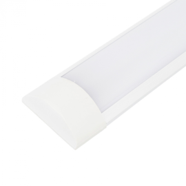 PERFIL DE SOBREPOR LED 4000K 18W BIVOLT 60CM ALUMÍNIO E POLICARBONATO BRANCO | GAYA 9629