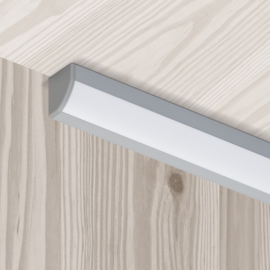 PERFIL DE SOBREPOR LED SOB MEDIDA LINEAR P/ CANTO 7,2W/M 12V ALUMÍNIO | MISTERLED SLED9000 PERFIL DE SOBREPOR LED SOB MEDIDA LINEAR P/ CANTO 7,2W/M 12V ALUMÍNIO | MISTERLED SLED9000