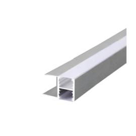 PERFIL DE SOBREPOR LINEAR DUPLO 100X2X2,8CM ALUMÍNIO PRATA | GAYA 9146 PERFIL DE SOBREPOR LINEAR DUPLO 100X2X2,8CM ALUMÍNIO PRATA | GAYA 9146
