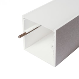 PERFIL DE SOBREPOR NAZCA LINEAR 225X4,9X4,7CM ALUMÍNIO E ACRÍLICO PRETO | USINA 30075/2250PT PERFIL DE SOBREPOR NAZCA LINEAR 225X4,9X4,7CM ALUMÍNIO E ACRÍLICO PRETO | USINA 30075/2250PT