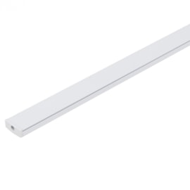 PERFIL DE SOBREPOR SLIM LINEAR 100X1,74X0,7CM ALUMÍNIO BRANCO | GAYA 9344