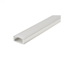 PERFIL DE SOBREPOR SLIM LINEAR 300X1,71X0,7CM ALUMÍNIO BRANCO | GAYA 1220 PERFIL DE SOBREPOR SLIM LINEAR 300X1,71X0,7CM ALUMÍNIO BRANCO | GAYA 1220