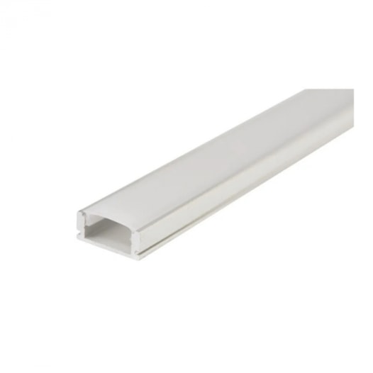 PERFIL DE SOBREPOR SLIM LINEAR 300X1,71X0,7CM ALUMÍNIO BRANCO | GAYA 1220 PERFIL DE SOBREPOR SLIM LINEAR 300X1,71X0,7CM ALUMÍNIO BRANCO | GAYA 1220