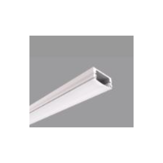 PERFIL DE SOBREPOR VARA DE 3M SEM CORTE 1,7X9CM ALUMÍNIO E ACRÍLICO BRANCO | DIMLUX 700015S/FT-3MTS PERFIL DE SOBREPOR VARA DE 3M SEM CORTE 1,7X9CM ALUMÍNIO E ACRÍLICO BRANCO | DIMLUX 700015S/FT-3MTS