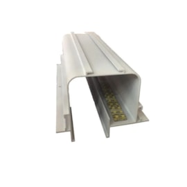 PERFIL EMBUTIR LINEAR PARA FITA LED TECNO NO FRAME 275CM 93X2750X70MM | USINA 30000/275