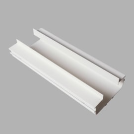 PERFIL EMBUTIR PARA FITA LED DUPLA INFINITY 175CM 1750X123X55MM | USINA 30010/175 PERFIL EMBUTIR PARA FITA LED DUPLA INFINITY 175CM 1750X123X55MM | USINA 30010/175