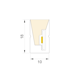 PERFIL FLEXÍVEL LED SOB MEDIDA ALUMÍNIO BRANCO 9,6W 12V ALUMÍNIO | MISTERLED SLED9064 EX10 PERFIL FLEXÍVEL LED SOB MEDIDA ALUMÍNIO BRANCO 9,6W 12V ALUMÍNIO | MISTERLED SLED9064 EX10