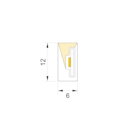 PERFIL FLEXÍVEL LED SOB MEDIDA ALUMÍNIO BRANCO 9,6W 12V ALUMÍNIO | MISTERLED SLED9161 EX06 PERFIL FLEXÍVEL LED SOB MEDIDA ALUMÍNIO BRANCO 9,6W 12V ALUMÍNIO | MISTERLED SLED9161 EX06