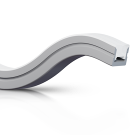 PERFIL FLEXÍVEL LED SOB MEDIDA COMPLETO EXTERNO PRATA 10W 24V | MISTERLED SLED9165 EX12 PERFIL FLEXÍVEL LED SOB MEDIDA COMPLETO EXTERNO PRATA 10W 24V | MISTERLED SLED9165 EX12