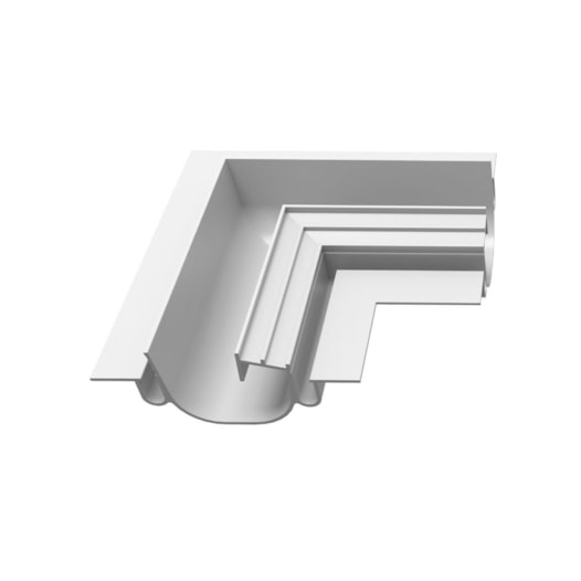 PERFIL LINEAR DE EMBUTIR LINE UP LATERAL ESQUERDA 120X120X35MM | NEWLINE PELS000E PERFIL LINEAR DE EMBUTIR LINE UP LATERAL ESQUERDA 120X120X35MM | NEWLINE PELS000E