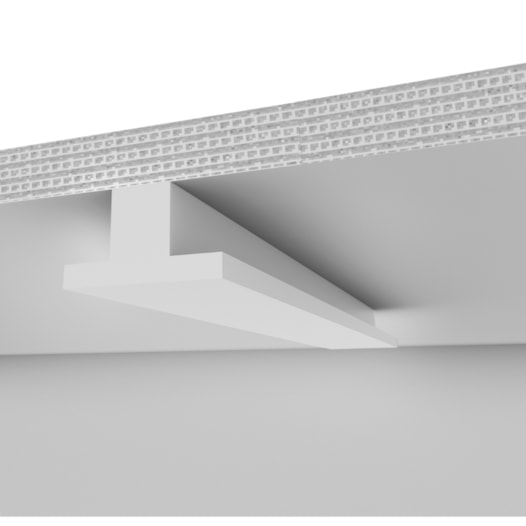 PERFIL LINEAR DE SOBREPOR UP LED DIREITO DIREITO 45 GRAUS 111,4W 2700K 24V 2985X70X40MM | NEWLINE FPSUP300DDLED27