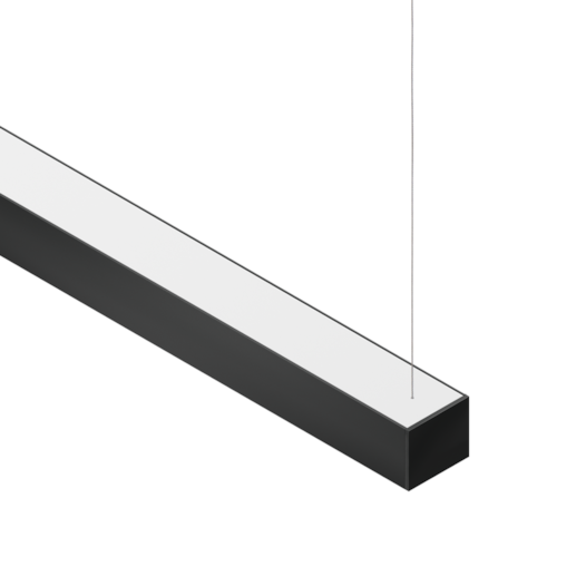 PERFIL PENDENTE LED SOB MEDIDA LINEAR 14,4W/M 12V ALUMÍNIO | MISTERLED SLED9168 K36