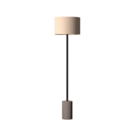 PISO COLUNA CIMENTO, TECIDO E ACRÍLICO 1X E27 BULBO ATÉ 12W 35X140CM | DIMLUX ML-17 PISO COLUNA CIMENTO, TECIDO E ACRÍLICO 1X E27 BULBO ATÉ 12W 35X140CM | DIMLUX ML-17