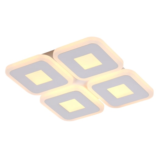 PLAFON 27×27×A5CM 48W 3000K 3500LM BIVOLT METAL+ACRILICO | SINDORA DCX01115 PLAFON 27×27×A5CM 48W 3000K 3500LM BIVOLT METAL+ACRILICO | SINDORA DCX01115