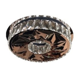 PLAFON 28CM 20W 3000K BIVOLT METAL+CRISTAL | SINDORA DCX00711 PLAFON 28CM 20W 3000K BIVOLT METAL+CRISTAL | SINDORA DCX00711