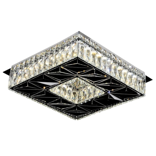 PLAFON 35CM 24W 3000K BIVOLT METAL+CRISTAL | SINDORA DCX00707 PLAFON 35CM 24W 3000K BIVOLT METAL+CRISTAL | SINDORA DCX00707