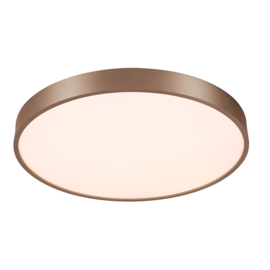 PLAFON 40×H10CM 42W 2100LM 3000K BIVOLT METAL+ACRILICO DOURADO | SINDORA DCX01183 PLAFON 40×H10CM 42W 2100LM 3000K BIVOLT METAL+ACRILICO DOURADO | SINDORA DCX01183