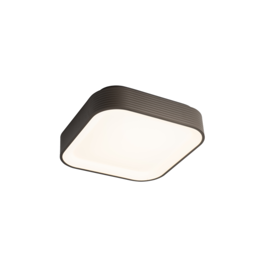 PLAFON 45×H8.5CM 46W 3000K 2300LM BIVOLT METAL+ACRILICO MARROM | SINDORA DCX01906 PLAFON 45×H8.5CM 46W 3000K 2300LM BIVOLT METAL+ACRILICO MARROM | SINDORA DCX01906