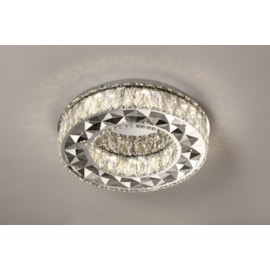 PLAFON 45CM 36W 3000K 4000K 6000K 2000LM CONTROLE, BIVOLT METAL+CRISTAL | SINDORA DCX00194 PLAFON 45CM 36W 3000K 4000K 6000K 2000LM CONTROLE, BIVOLT METAL+CRISTAL | SINDORA DCX00194