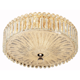 PLAFON 50×22CM E14×9, METAL+CRISTAL DOURADO | SINDORA DCX00257 PLAFON 50×22CM E14×9, METAL+CRISTAL DOURADO | SINDORA DCX00257