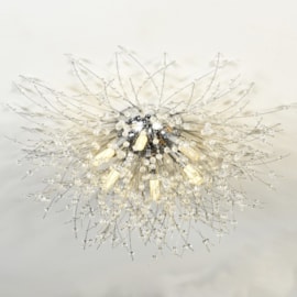 PLAFON 500 G9X6, METAL+CRISTAL CROMADO | SINDORA DCX00780 PLAFON 500 G9X6, METAL+CRISTAL CROMADO | SINDORA DCX00780