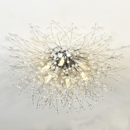 PLAFON 500 G9X6, METAL+CRISTAL CROMADO | SINDORA DCX00780 PLAFON 500 G9X6, METAL+CRISTAL CROMADO | SINDORA DCX00780