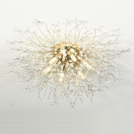 PLAFON 500 G9x6, METAL+CRISTAL DOURADO | SINDORA DCX00779 PLAFON 500 G9x6, METAL+CRISTAL DOURADO | SINDORA DCX00779