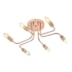 PLAFON 54×43×16CM E14X6, METAL ROSE | SINDORA DCX01321-6-E14 PLAFON 54×43×16CM E14X6, METAL ROSE | SINDORA DCX01321-6-E14