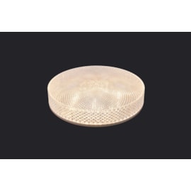 PLAFON BEAU CRISTAL 24W MULTICOR 1800lm BIVOLT 380MM | SL ILUMINAÇÃO 500