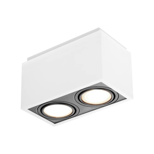 PLAFON BOX 2 PAR16LED 117X219X105MM | NEWLINE IN40122 PLAFON BOX 2 PAR16LED 117X219X105MM | NEWLINE IN40122