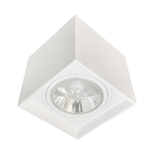 PLAFON BOX AR111 BRANCO | MOON 1060828 PLAFON BOX AR111 BRANCO | MOON 1060828