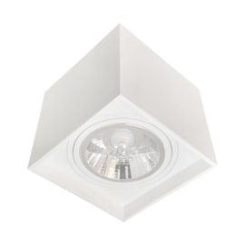 PLAFON BOX AR111 BRANCO | MOON 1060828 PLAFON BOX AR111 BRANCO | MOON 1060828