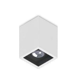 PLAFON BOXIT AR111 BRANCO RECUO PRETO 165X165X130MM | SAVEENERGY SE-385.2605 PLAFON BOXIT AR111 BRANCO RECUO PRETO 165X165X130MM | SAVEENERGY SE-385.2605