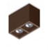 PLAFON BOXIT DUPLO PAR30 MARROM 318X165X130MM | SAVEENERGY SE-385.2592 PLAFON BOXIT DUPLO PAR30 MARROM 318X165X130MM | SAVEENERGY SE-385.2592