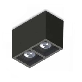 PLAFON BOXIT DUPLO PAR30 PRETO 318X165X130MM | SAVEENERGY SE-385.2586 PLAFON BOXIT DUPLO PAR30 PRETO 318X165X130MM | SAVEENERGY SE-385.2586