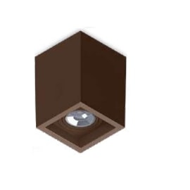 PLAFON BOXIT MR16/DICROICA MARROM 96X96X130MM | SAVEENERGY SE-385.2555 PLAFON BOXIT MR16/DICROICA MARROM 96X96X130MM | SAVEENERGY SE-385.2555