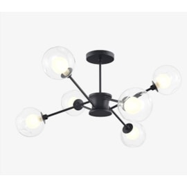 PLAFON BRAID 6 G9 PINTURA AÇO/ALUMÍNIO | GOLDEN-ART T2802PF-6PI PLAFON BRAID 6 G9 PINTURA AÇO/ALUMÍNIO | GOLDEN-ART T2802PF-6PI