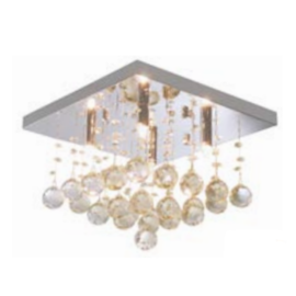 PLAFON CASCATA METAL, AÇO E CRISTAL CHAMPANHE 4XG9 | HEVVY 0608 SL-93128S/C4 CHP PLAFON CASCATA METAL, AÇO E CRISTAL CHAMPANHE 4XG9 | HEVVY 0608 SL-93128S/C4 CHP