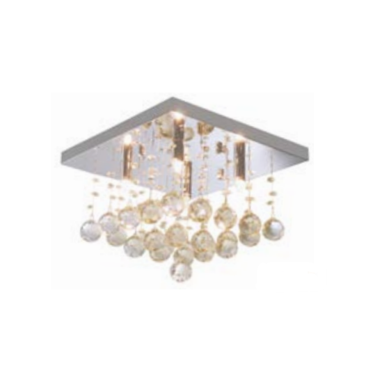 PLAFON CASCATA METAL, AÇO E CRISTAL CHAMPANHE 4XG9 | HEVVY 0608 SL-93128S/C4 CHP PLAFON CASCATA METAL, AÇO E CRISTAL CHAMPANHE 4XG9 | HEVVY 0608 SL-93128S/C4 CHP