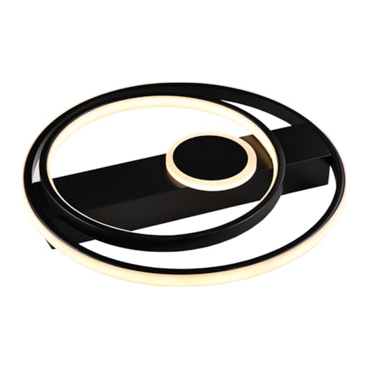 PLAFON CHAMEGO REDONDO 420X70 LED 42W 3000K 1459 LM BIVOLT PRETO | USINA IMPORTS UI20055/42PT PLAFON CHAMEGO REDONDO 420X70 LED 42W 3000K 1459 LM BIVOLT PRETO | USINA IMPORTS UI20055/42PT