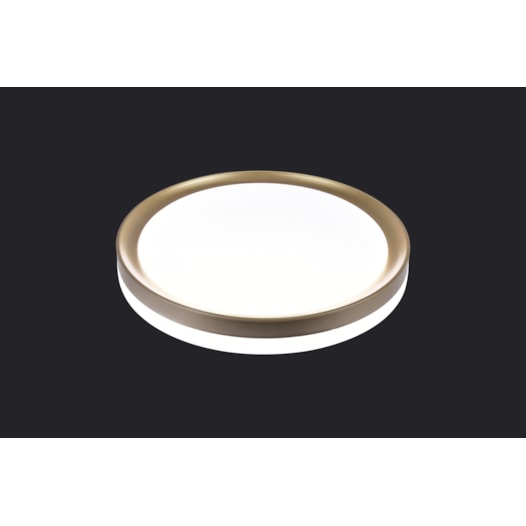 PLAFON CHASS DOURADO 30W MULTICOR 2250lm BIVOLT 380MM | SL ILUMINAÇÃO 499 PLAFON CHASS DOURADO 30W MULTICOR 2250lm BIVOLT 380MM | SL ILUMINAÇÃO 499