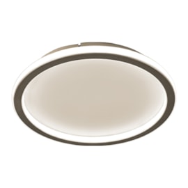 PLAFON CRUSH REDONDO 400X50 LED 36W 3000K 1062 LM BIVOLT CHAMPAGNE | USINA IMPORTS UI20031/40CP-M PLAFON CRUSH REDONDO 400X50 LED 36W 3000K 1062 LM BIVOLT CHAMPAGNE | USINA IMPORTS UI20031/40CP-M