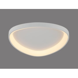 PLAFON DAMA BRANCO 34W 3000K 2550lm BIVOLT 450MM | SL ILUMINAÇÃO 476