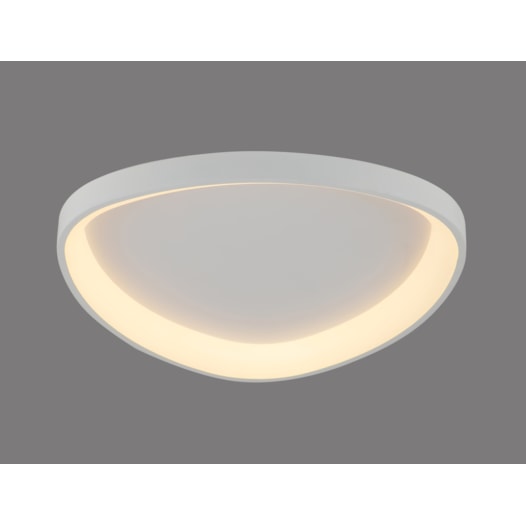 PLAFON DAMA BRANCO 34W 3000K 2550lm BIVOLT 450MM | SL ILUMINAÇÃO 476